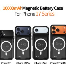 1PCS 10000mAh Magnetic Battery Case for iPhone 17 Air 17 Pro Max Portable Charger Case Wireless Charging Power Bank Charger Cover