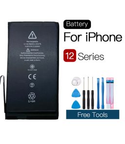 100% NEW High Capacity Battery for iPhone 12 iPhone 12mini Pro iPhone 12 Pro Max Replaceable Battery with Free Tools Fast Shipping