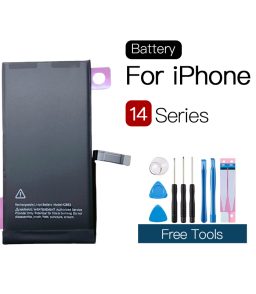 100% NEW Zero-Cycle High-Quality Battery For iPhone14 iPhone14Pro iPhone14Plus iPhone14Promax Replaceable Battery with Free Tools Fast Shipping