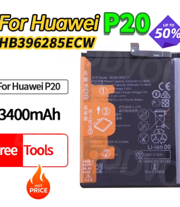 100%NEW 3400mAh Battery for Huawei P20 Mobile Phone Battery CLT-AL00/TL00 Brand New HB396285ECW Replacement Battery with Tools