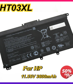New HT03XL Laptop Battery for HP Pavilion 14-CE0025TU 14-CE0034TX 15-CS0037T 250 255 G7 HSTNN-LB8L/LB8M/DB8R 11.55V 3 Cells