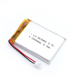 503450/523450 1000mAh 3.7V Polymer Lithium Rechargeable Battery Li-ion Battery JST PH2.0 2pin For GPS Smart Phone DVD MP4 MP5