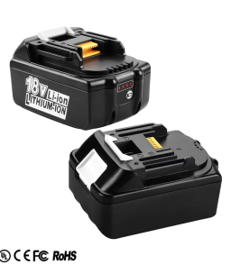 6000mAh 18V Rechargeable Battery Pack for Makita Power Tools Li-ion Battery for MAK LXT BL1830 BL1860 BL1850 Compatible LED