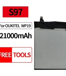 100% NEW Battery for Oukitel WP19 S97 Replaceable Battery 1ICP196595 3.87V 21000mAh Long Life